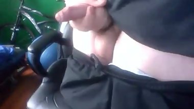 Chubby Uncut British Teen Aidan Holloran Shows His Uncut Cock