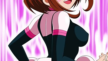 Worship of Ochako Uraraka. Image Meditation. Meditation on that Ass.