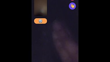 Thot on monkey playing with her pretty pussy