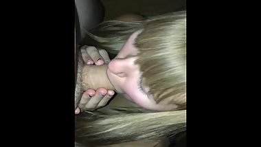 Ex girlfriend blowjob