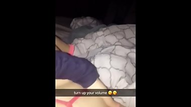 Young teen fingering herself on a school night