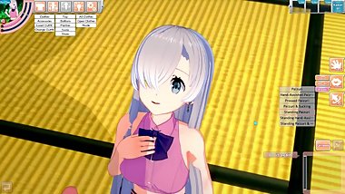 Elizabeth Liones Fucks For The First Time And Loves It - Koikatu