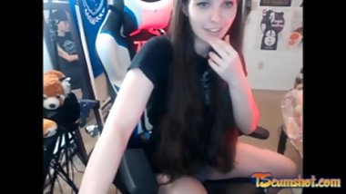 Cute tranny couple blowjob webcam