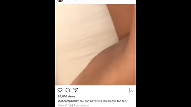 Poonam Pandey sex tape leaked HOT latest Instagram video