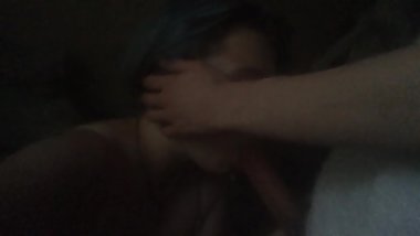 deepthroat sucking