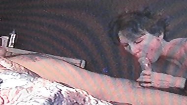 Milf sucking teenager's cock
