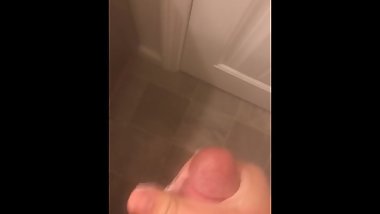 Hot teen dick blows huge load!!!