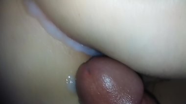 Bustin a Nut allover her Asshole from Anal