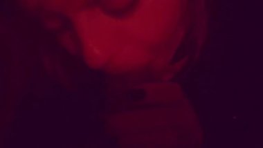 Amateur Chubby Blond With Blue Eyes Gives Blowjob Like A Pro