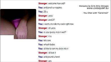 Awesome Blonde Teen Fingering Webcam