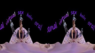 Neon Goddess VR360Â° FootJob