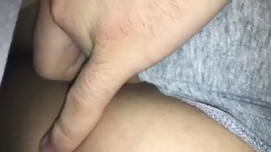 Bf playing with passed out pussy