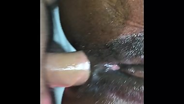 Black teen ass fucked by white cock