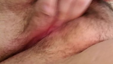 18 year old spread and fingers her wet pussy with friend in other room