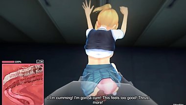 Virtual Girl Sex - Sylvia - Standing Anal