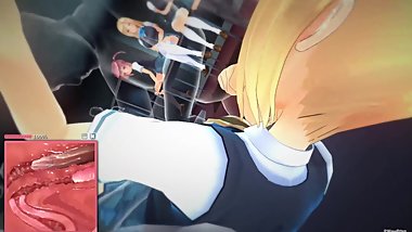 Virtual Girl Sex - Sylvia - Gangbang Foot Dildo Anal