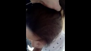 blowjob in public entrance