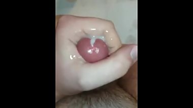Bear Twink Shoots His Load