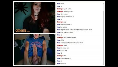 Omegle horny teen masturbate with me and makes me cum