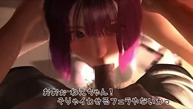 Teen in a crazy japanese fantasy