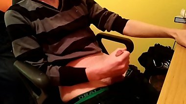 horny boy after long day at school