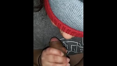 Teen sucking dick for the first time on camera!