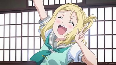 Love live sunshine little fan service