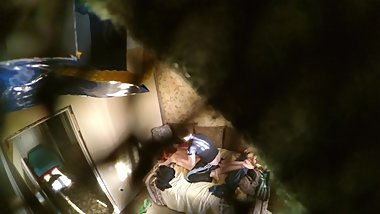 Brother and sister. Blowjob member and kisses. Hidden camera.