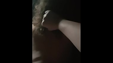 Teen loves her new Christmas Toy