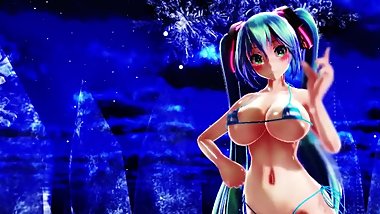 Hatsune Miku suki yuki maji magic